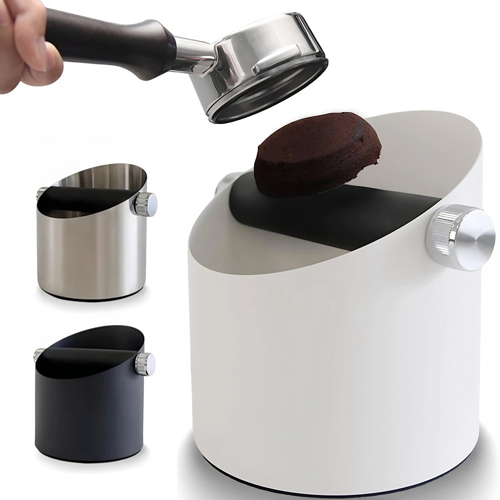 Coffee Tea Making Machine - Espresso Knock Box Large Capacity &