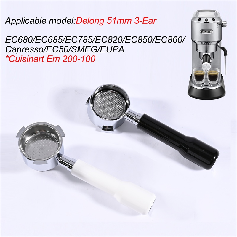 Coffee Tea Making Machine - 51mm Coffee Bottomless Portafilter For Delonghi