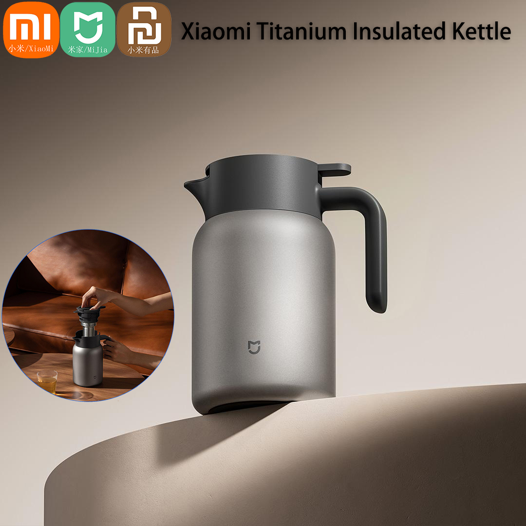 Coffee Tea & Hot Chocolate - Xiaomi Titanium 1.2L Capacity Pot For