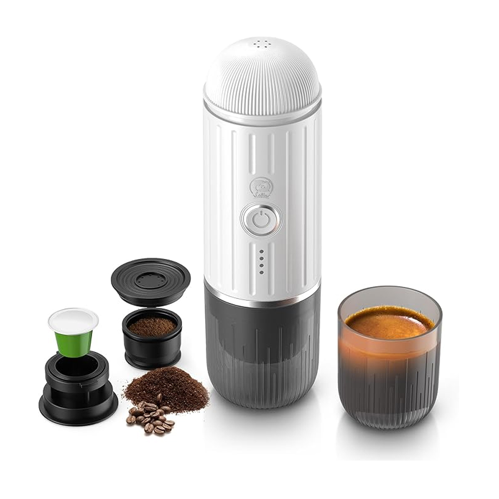 Coffee Tea Making Machine - Portable Electric Espresso Machine Travel Coffee