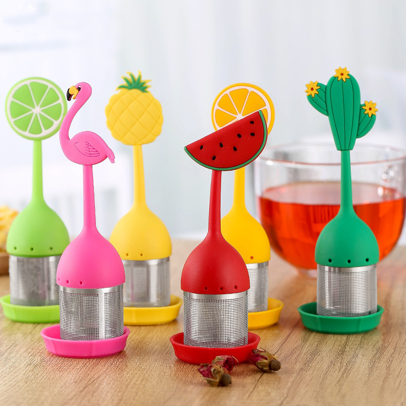 Coffee Tea Jug - Silicone Handle Tea Infuser Stainless Steel