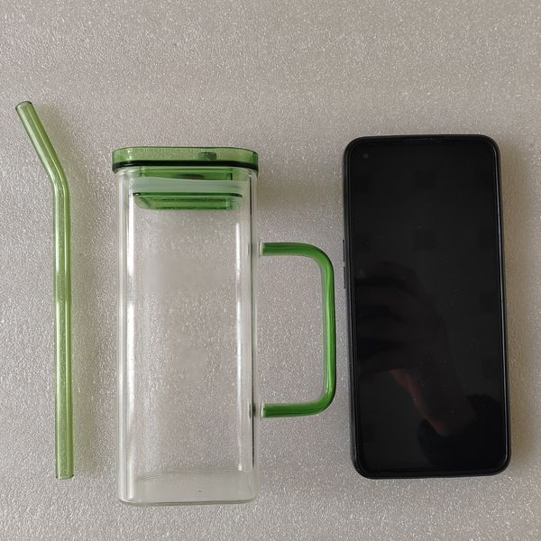 1 Pcs Pink Glass Cup, 6 Col Sq - Coffee Tea & Hot Chocolate recensie en prijs