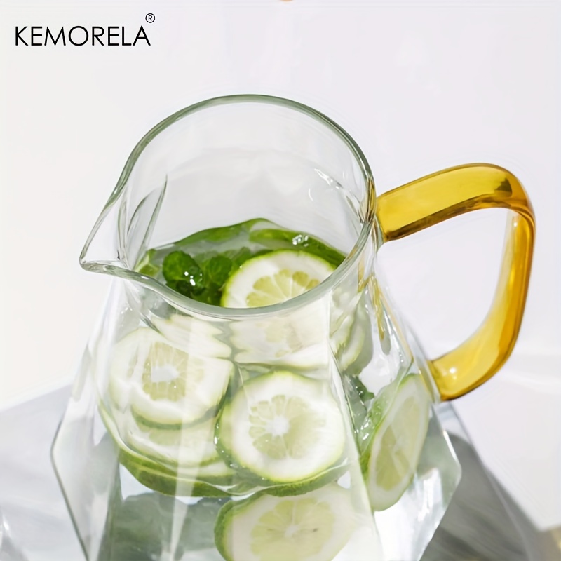 1PCS Diamond Texture Glass Tea - Coffee Tea Water Heater recensie en prijs