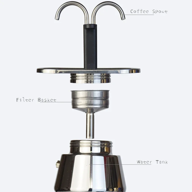 200ML Mini Moka Pot Double Tub - Coffee Tea Making Machine recensie en prijs