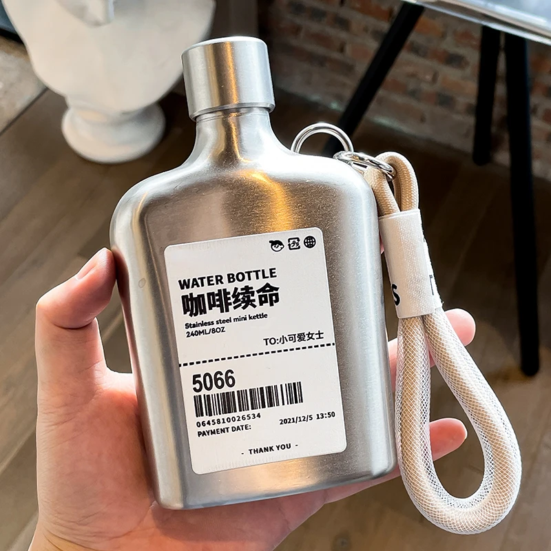 9oz Stainless Steel Hip Flask  - Coffee Tea Vodka recensie en prijs