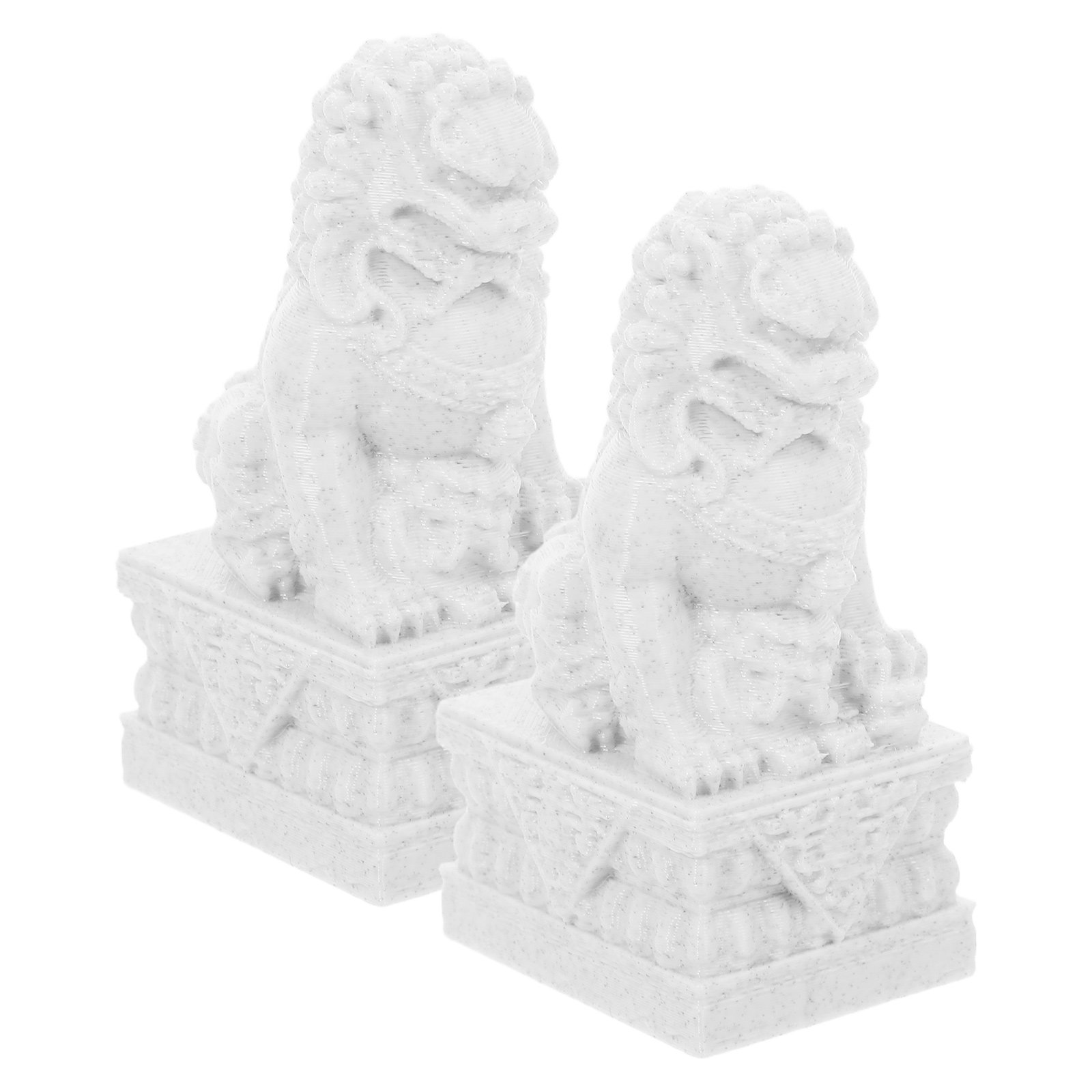 1Pair Exquisite Mini Lion Stat - Coffee Tea Garden recensie en prijs