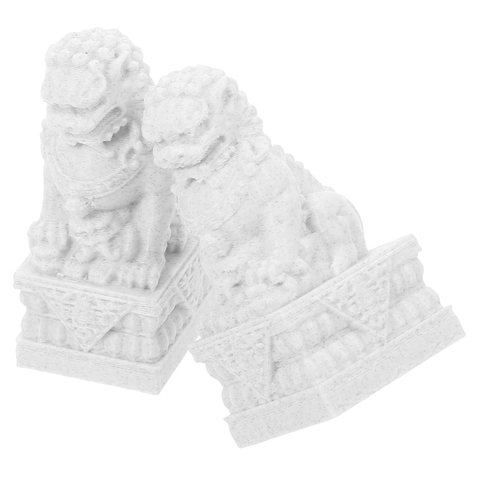 1Pair Exquisite Mini Lion Stat - Coffee Tea Garden recensie en prijs