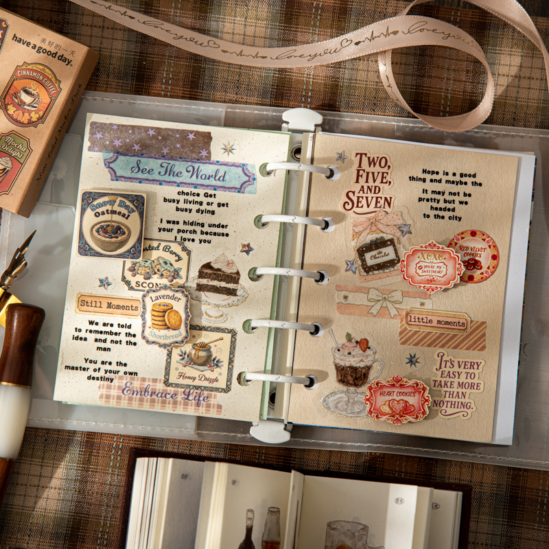 Journal GO 50pcs Vintage Coffe - Coffee Tea Journal recensie en prijs