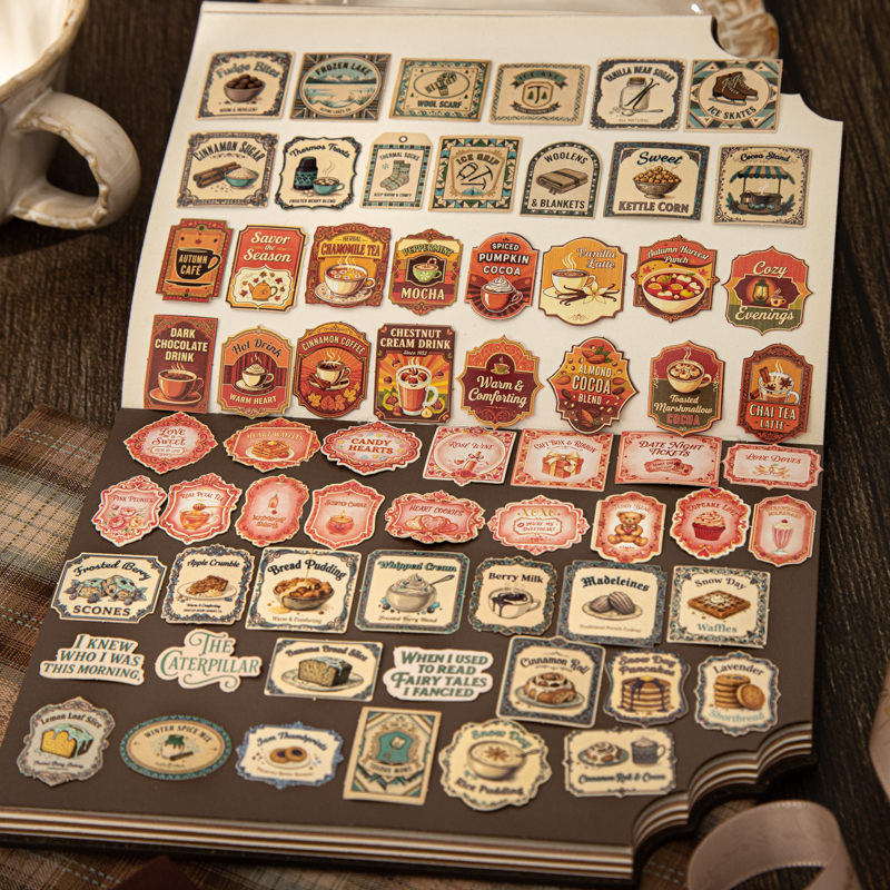 Journal GO 50pcs Vintage Coffe - Coffee Tea Journal recensie en prijs