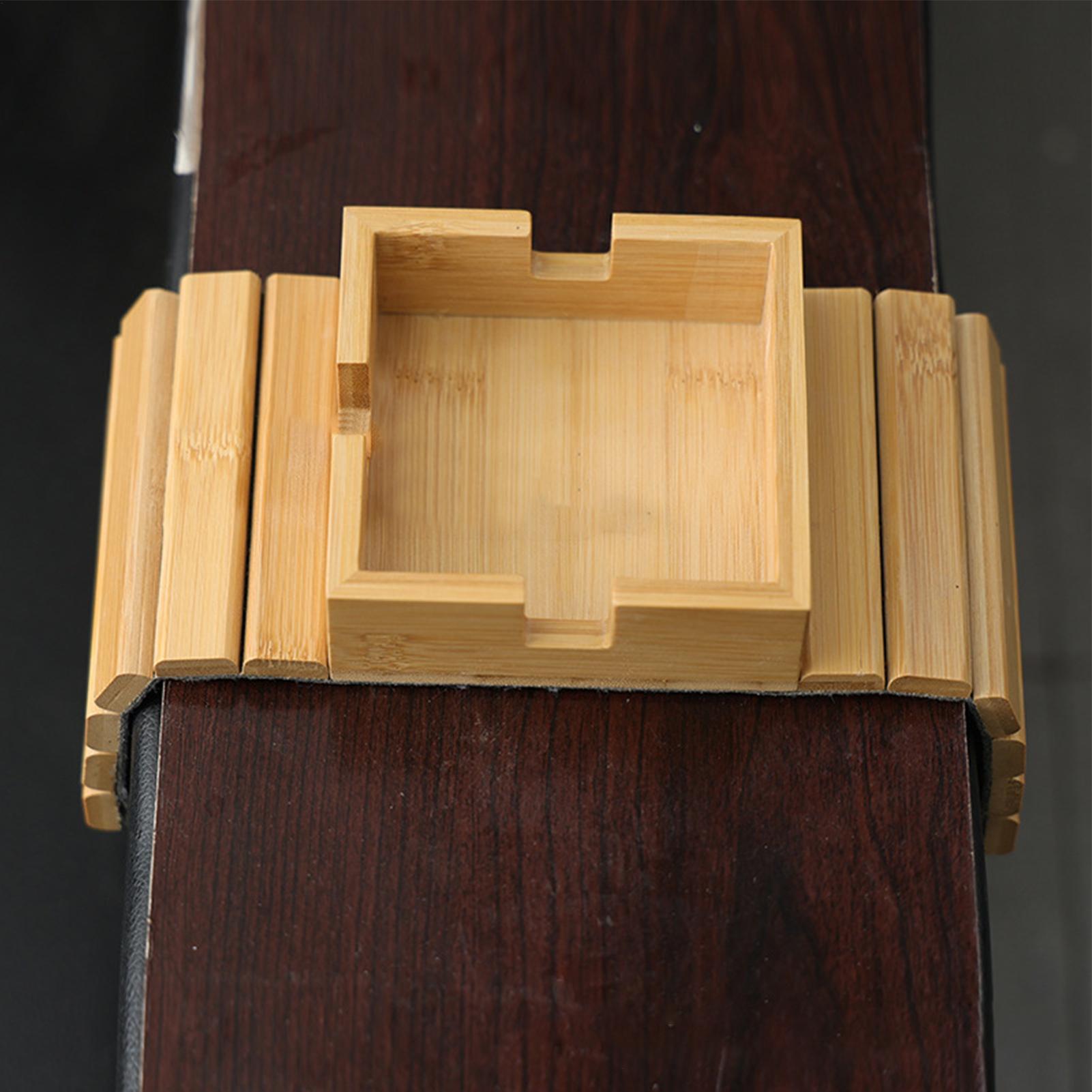Couch Cup Holder Wood Sofa Arm - Bamboo Tea Tray recensie en prijs