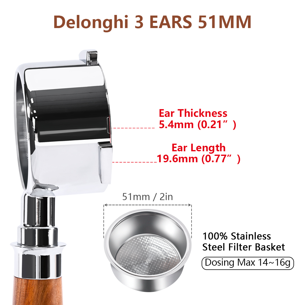 51mm Coffee Bottomless Portafi - Coffee Tea Making Machine recensie en prijs