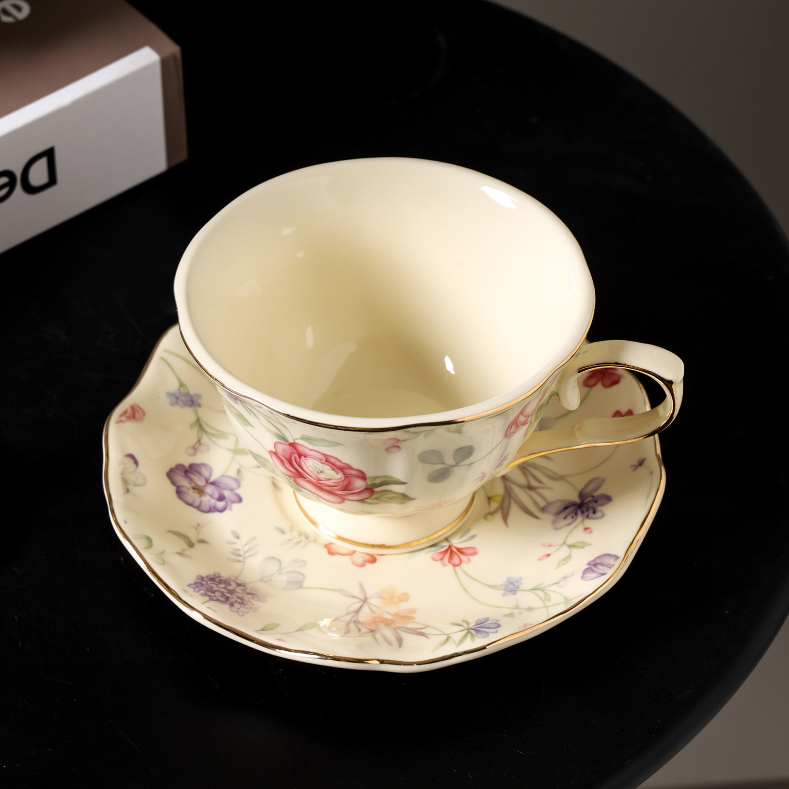 Gold-plated Rose Texture Ceram - Coffee Tea & Hot Chocolate recensie en prijs