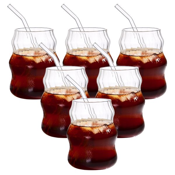 6 Pcs 19oz Glass Coffee Cup Se - Coffee Tea & Hot Chocolate recensie en prijs