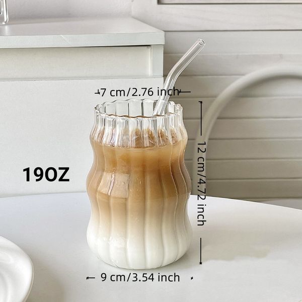 6 Pcs 19oz Glass Coffee Cup Se - Coffee Tea & Hot Chocolate recensie en prijs