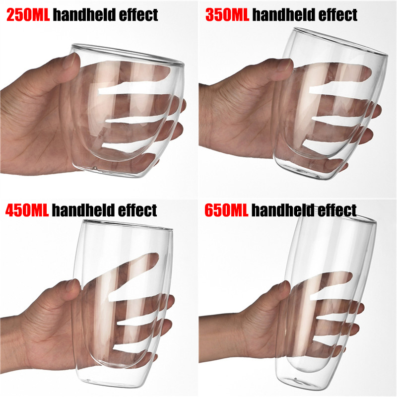 Transparent Glass Coffee Cup M - Coffee Tea Vodka recensie en prijs