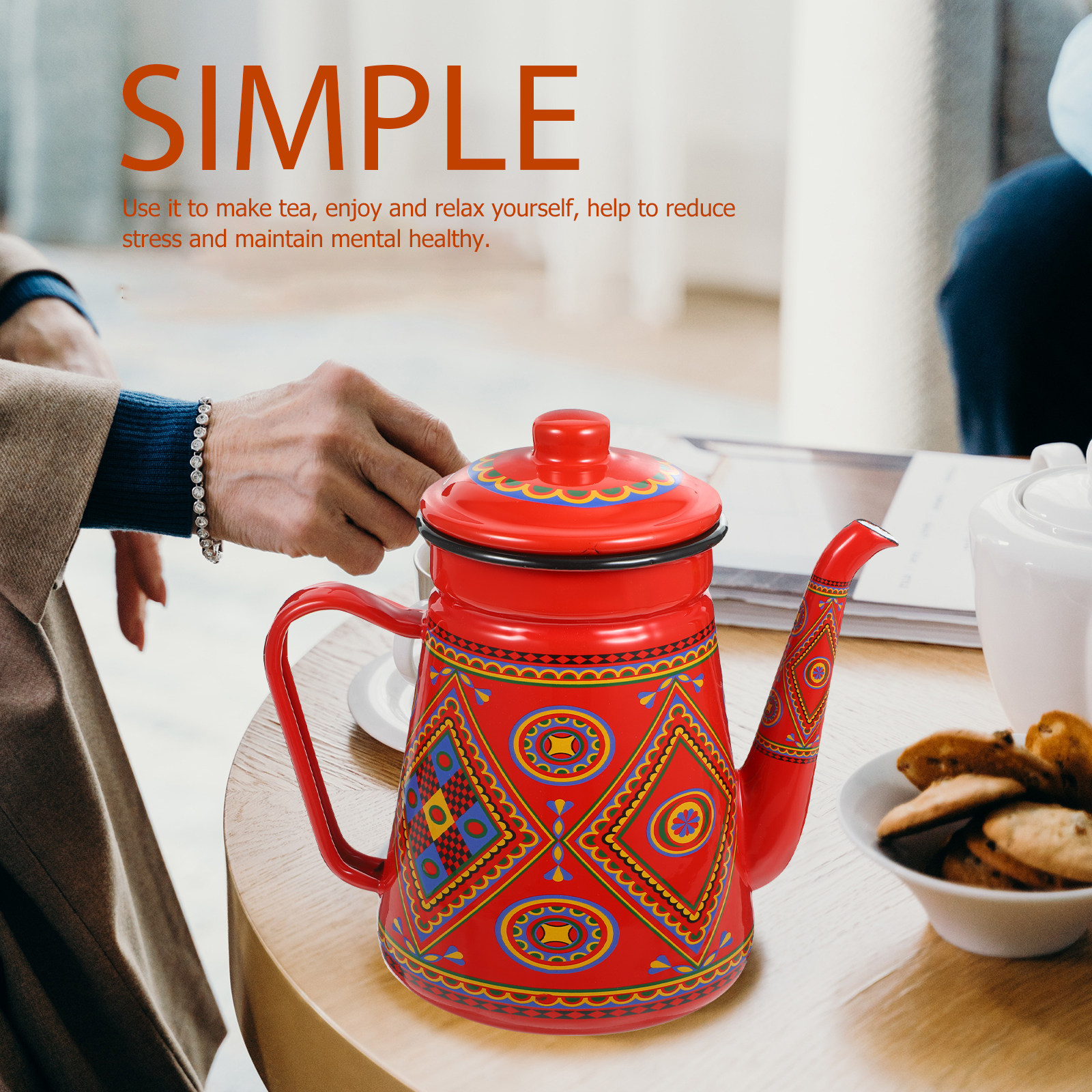 Enamel Coffee Pot Stovetop Tea - Coffee Tea Water Heater recensie en prijs