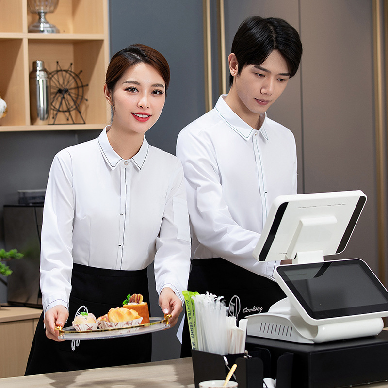 Western Restaurant Waiter Shir - Coffee Tea Catering recensie en prijs