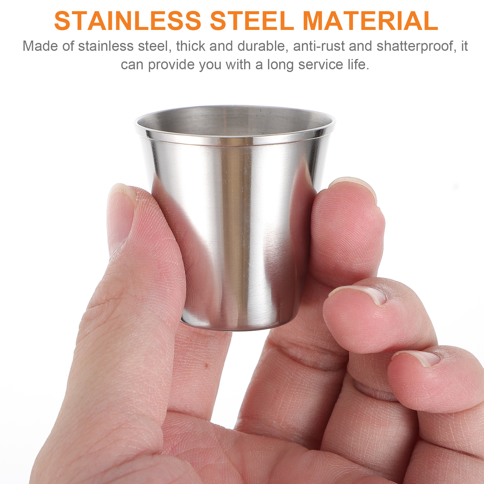 12pcs Stainless Steel Shot Cup - Coffee Tea Vodka recensie en prijs