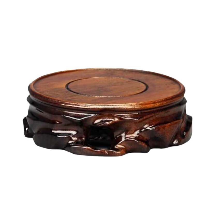 Wooden Plant Saucer & Flower P - Coffee Tea Garden recensie en prijs