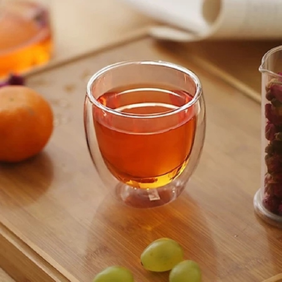 Double Walled Glass Coffee Mug - Coffee Tea Catering recensie en prijs