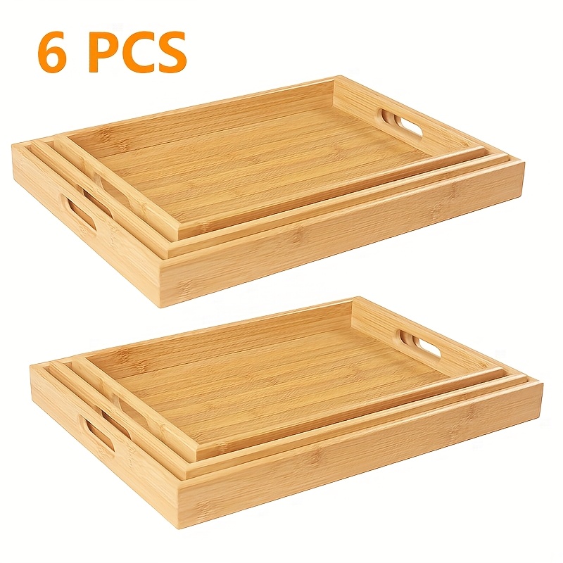 Bamboo Serving Tray Kitchen Fo - Bamboo Tea Tray recensie en prijs