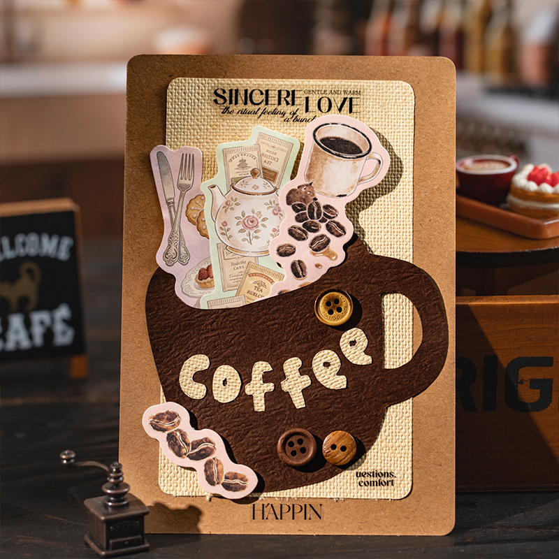Journal GO 10pcs Vintage Coffe - Coffee Tea Journal recensie en prijs