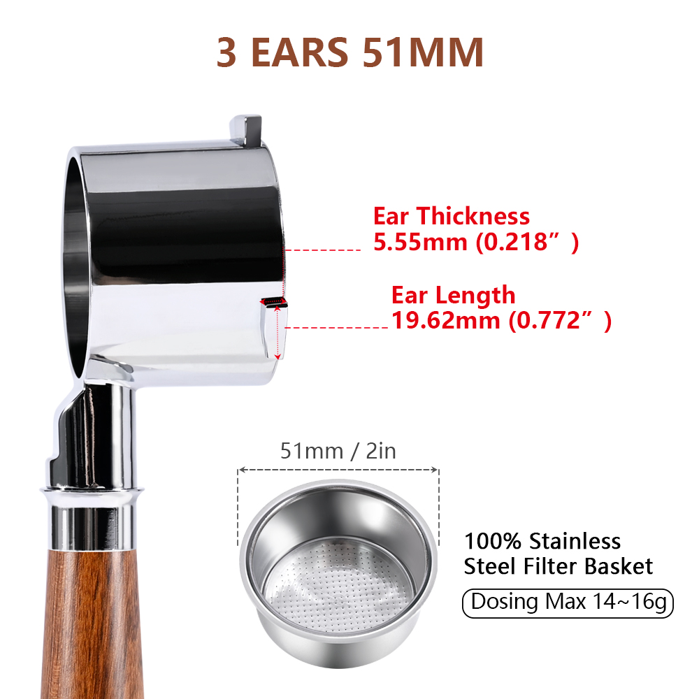 51mm Bottomless Portafilter Fo - Coffee Tea Making Machine recensie en prijs