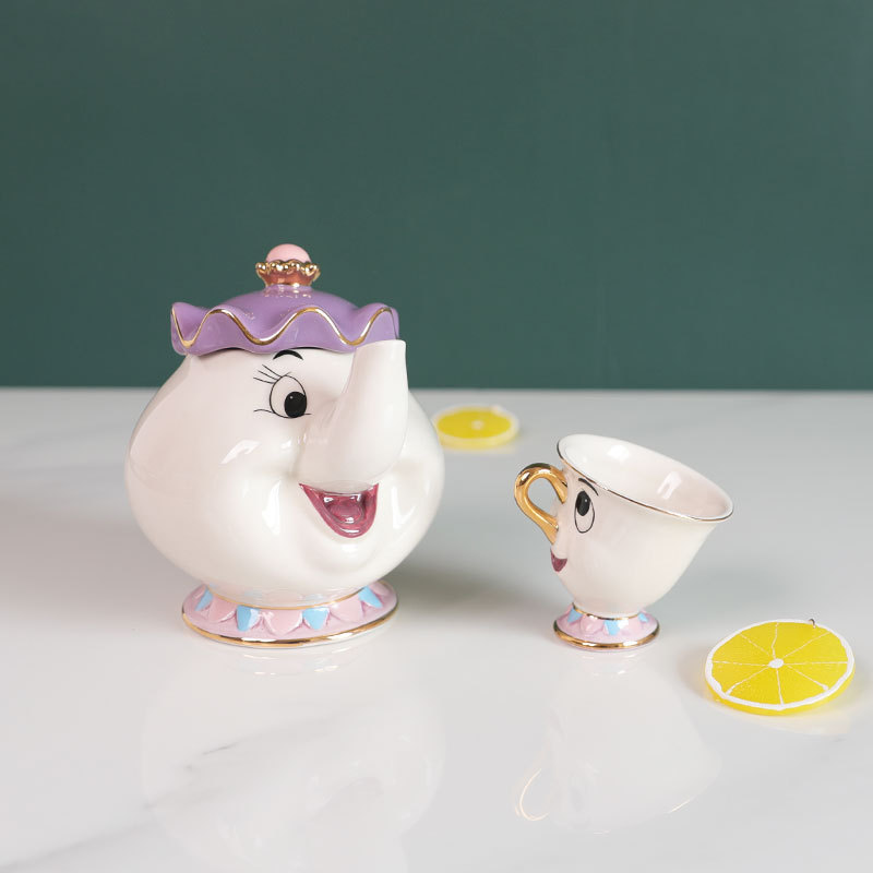 Hot Teapot Cartoon Beauty And  - Coffee Tea Jug recensie en prijs