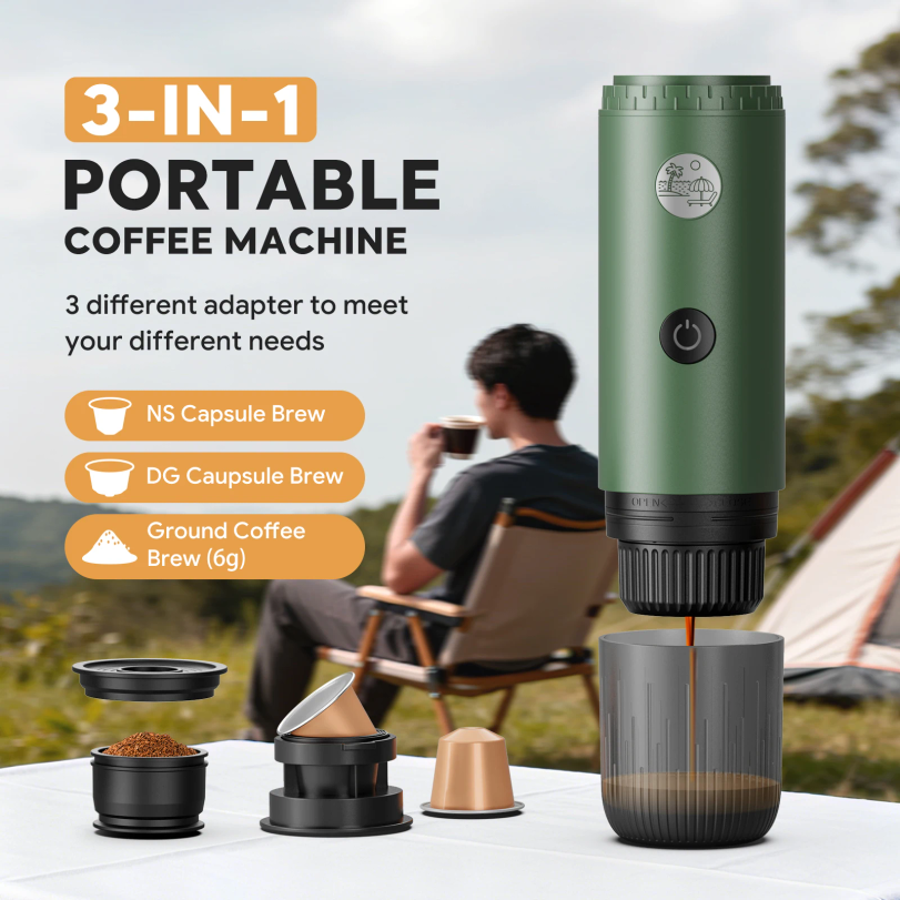 Portable Espresso Machine 3-in - Coffee Tea Making Machine recensie en prijs