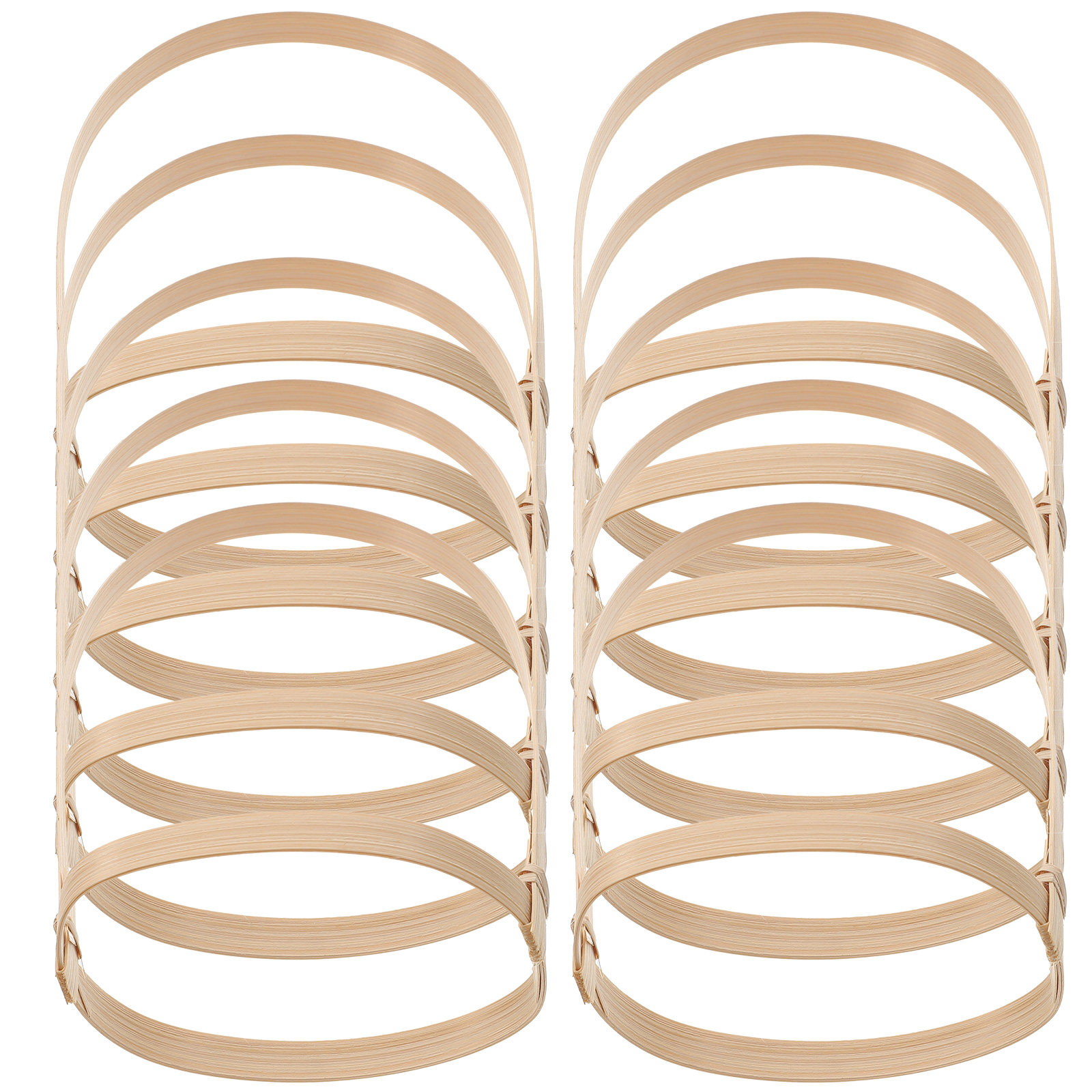 10Pcs Bamboo Drink Carrier Cof - Bamboo Tea Tray recensie en prijs