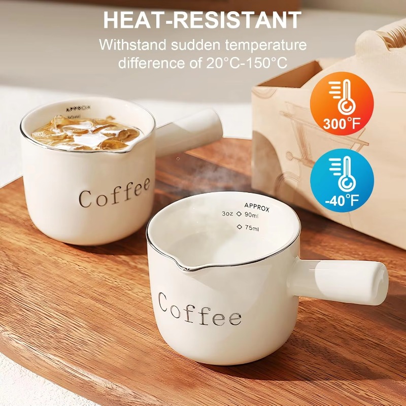 Mini Ceramic Coffee Cup with H - Coffee Tea Catering recensie en prijs