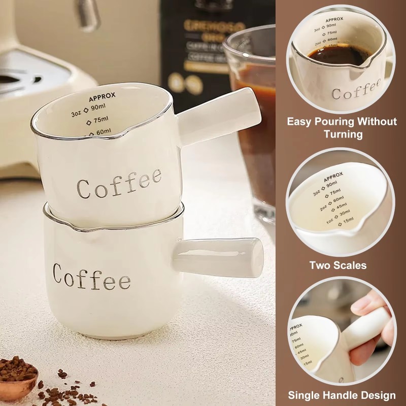 Mini Ceramic Coffee Cup with H - Coffee Tea Catering recensie en prijs
