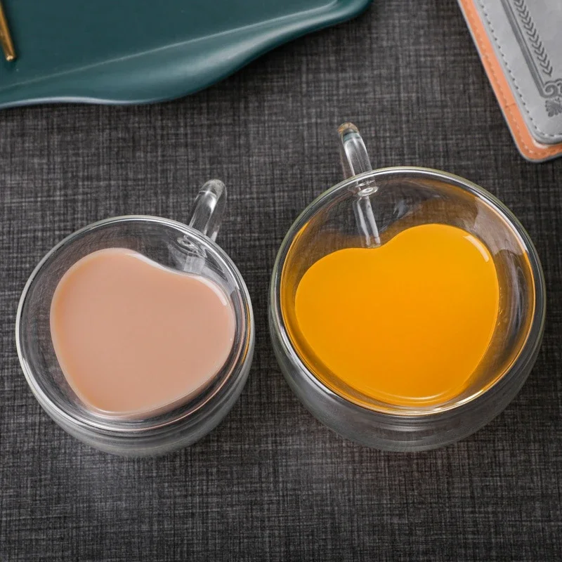 1pcs Heart-Shaped Glass Coffee - Coffee Tea Vodka recensie en prijs