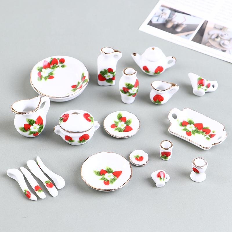 1 Set 1:12 Miniature Doll Hous - Coffee Tea Catering recensie en prijs