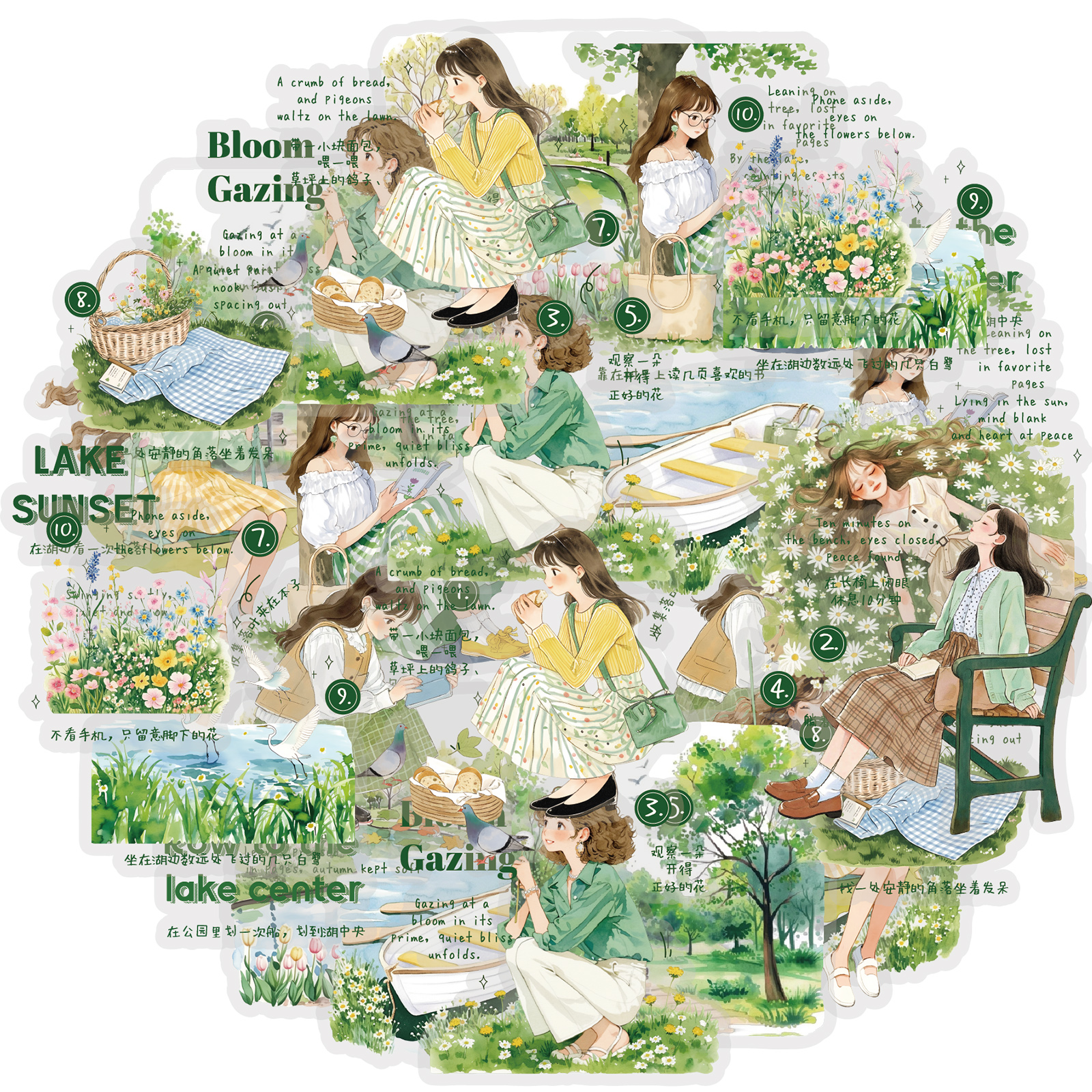 Etori Life 15Pcs Vintage After - Coffee Tea Journal recensie en prijs