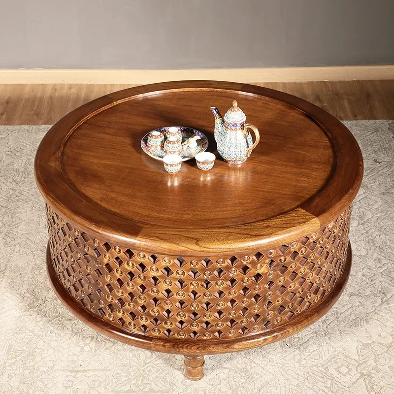 Thai round coffee table New Ch - Coffee Tea Thai recensie en prijs