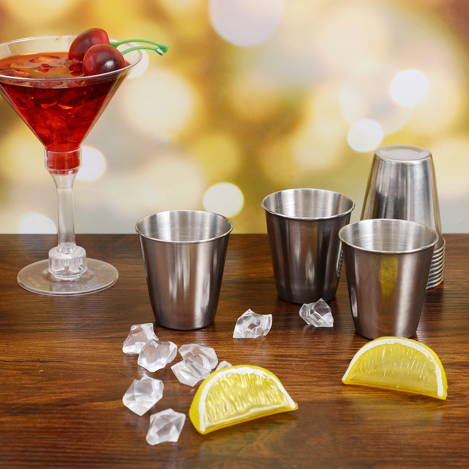 12Pcs Stainless Steel Shot Cup - Coffee Tea Vodka recensie en prijs