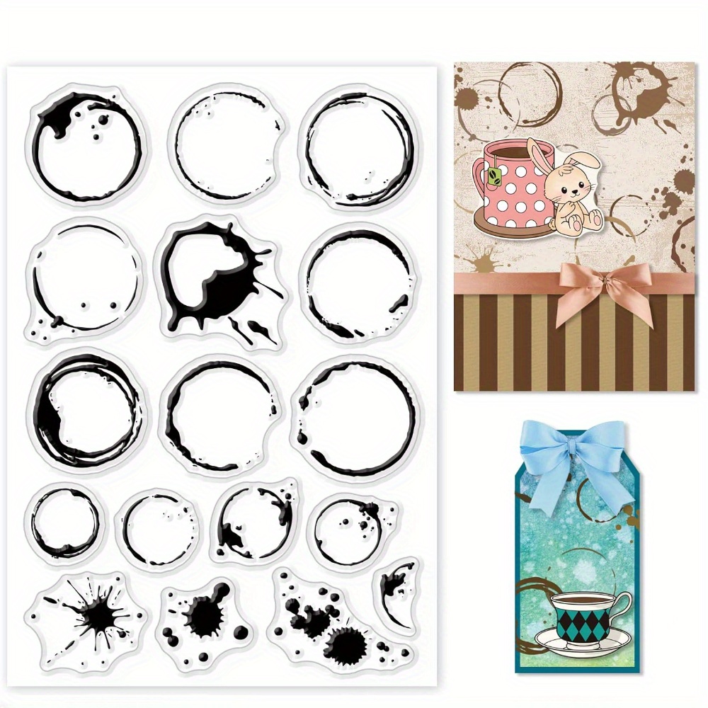 Tea Stains Clear Stamp Coffee  - Coffee Tea Journal recensie en prijs