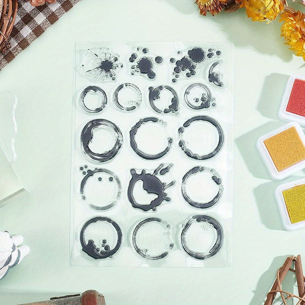 Tea Stains Clear Stamp Coffee  - Coffee Tea Journal recensie en prijs