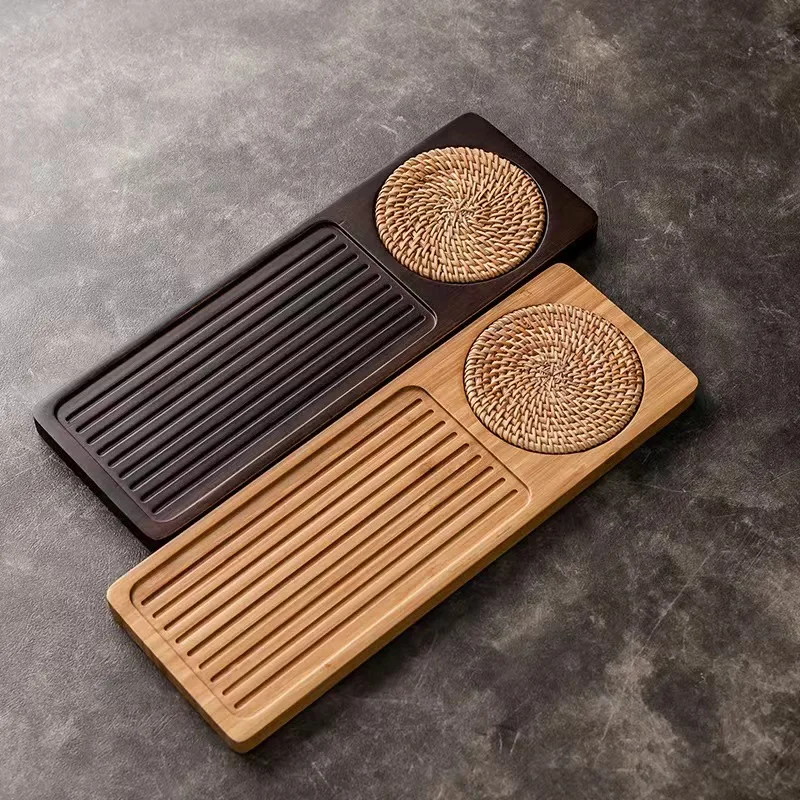 Dry Brew Bamboo Tea Tray with  - Bamboo Tea Tray recensie en prijs