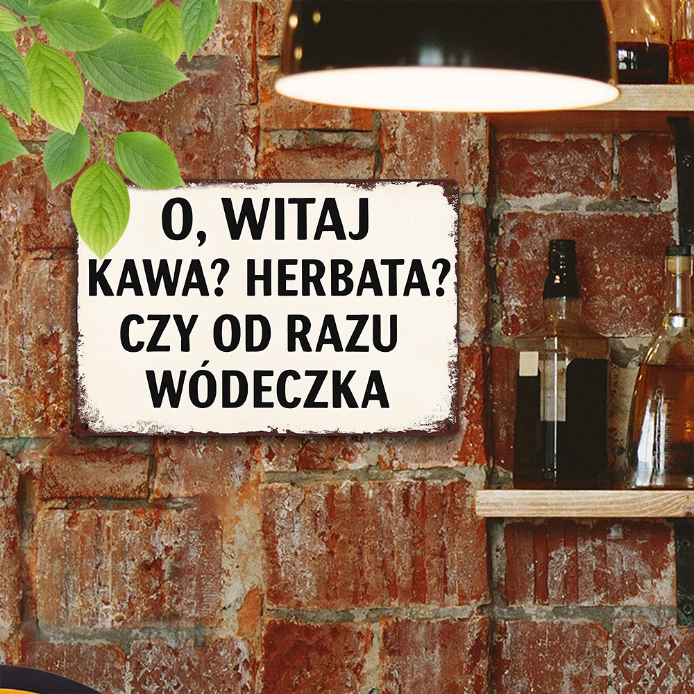 Polish Humor Aluminum Sign: 