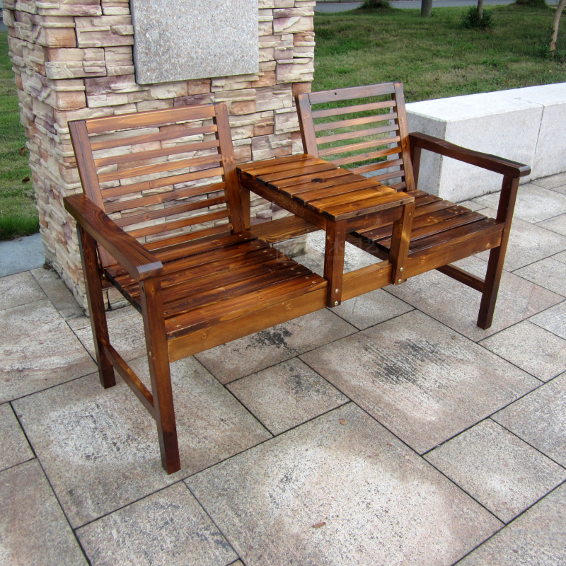 Carbonized solid wood outdoor  - Coffee Tea Garden recensie en prijs
