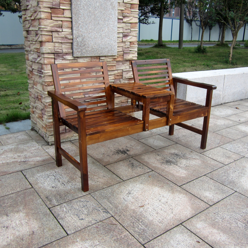 Carbonized solid wood outdoor  - Coffee Tea Garden recensie en prijs