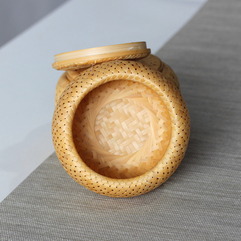Bamboo woven small basket doub - Bamboo Tea Tray recensie en prijs