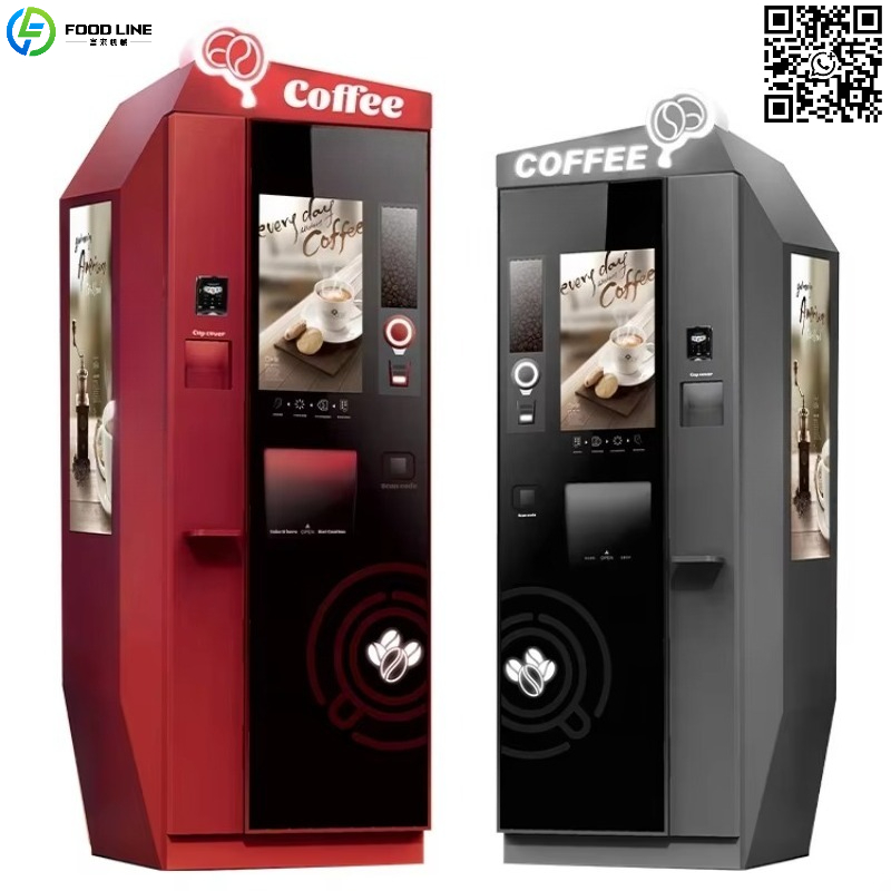 Customized Advertising Screen  - Coffee Tea Vending Machine recensie en prijs