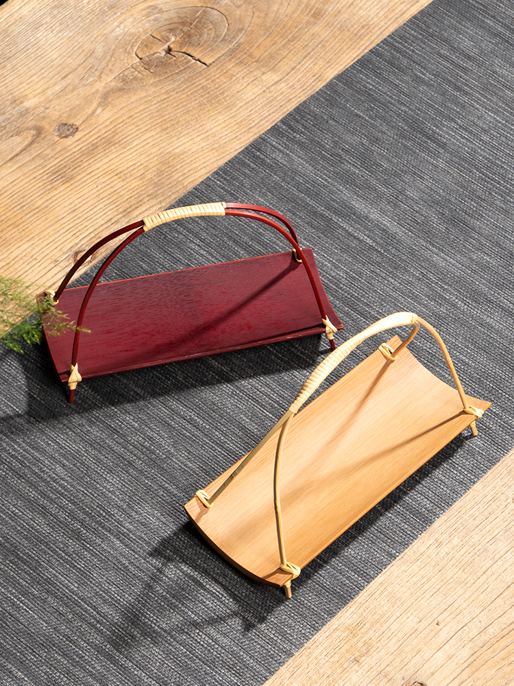 Handcrafted Bamboo Handle Frui - Bamboo Tea Tray recensie en prijs