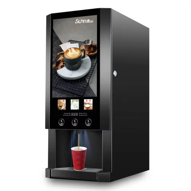 Commercial Use 3 Flavors Touch - Coffee Tea Vending Machine recensie en prijs