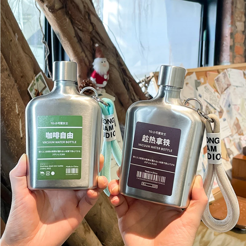 9oz Stainless Steel Hip Flask  - Coffee Tea Vodka recensie en prijs