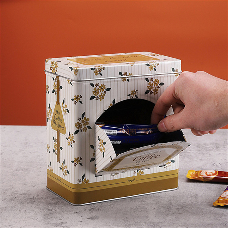 Flowers Square Metal Coffee Ti - Coffee Tea Vending Machine recensie en prijs