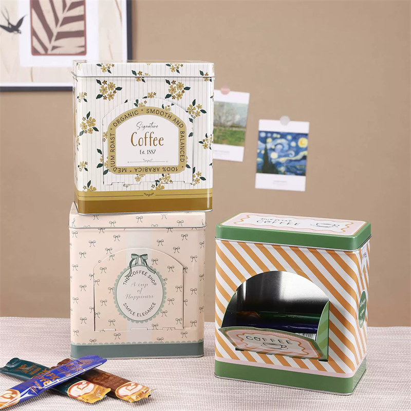 Flowers Square Metal Coffee Ti - Coffee Tea Vending Machine recensie en prijs